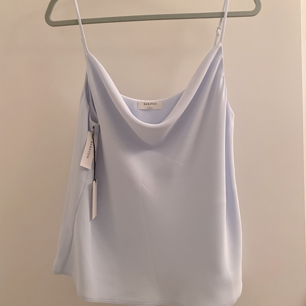 Satin Cowlneck Camisole